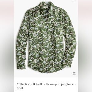 Luxurious J. Crew Collection Silk Twill Blouse
